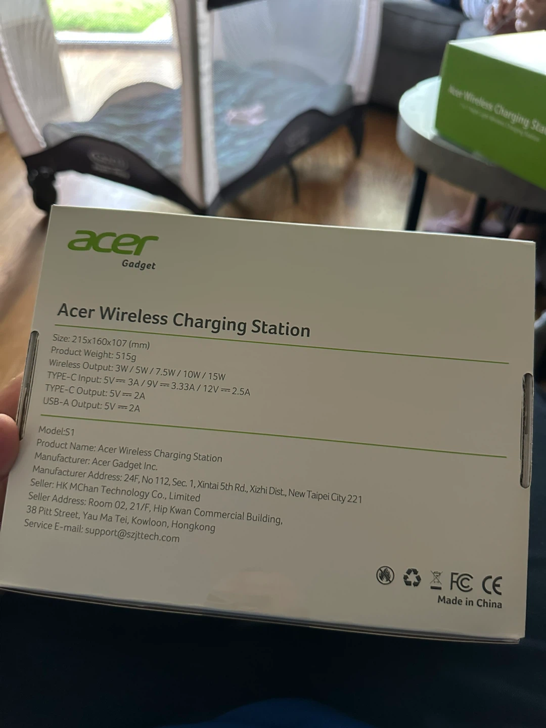 Acer Wireless Charging Station - 7 in 1 Night Light - photo 3