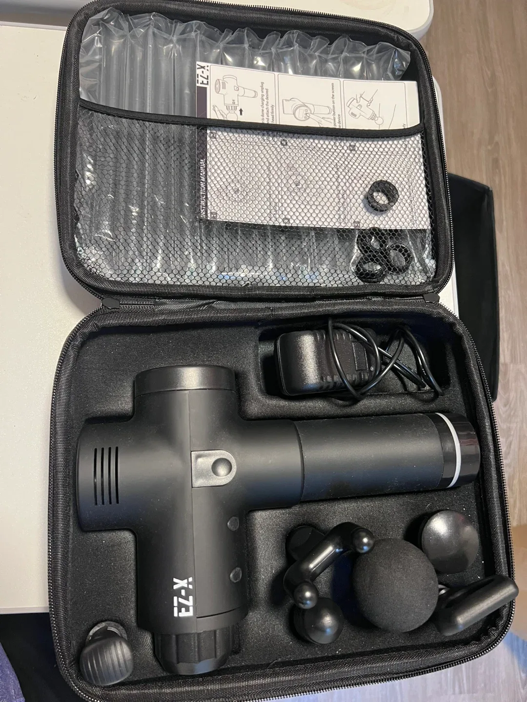 EZ-X Massage Gun with Case image indicator(2)