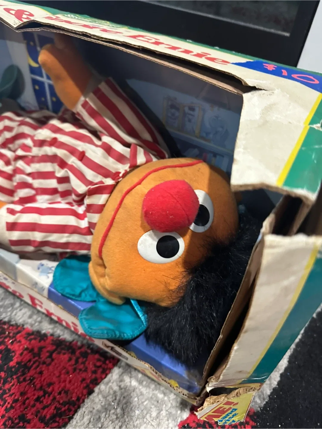 Vintage Tyco Sesame Street Sing & Snore Ernie image indicator(2)