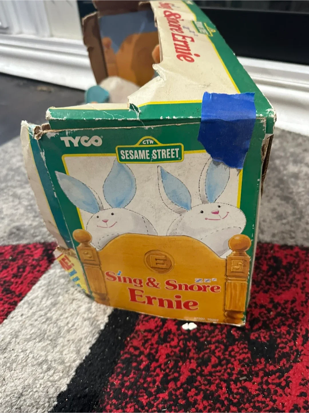 Vintage Tyco Sesame Street Sing & Snore Ernie image indicator(3)