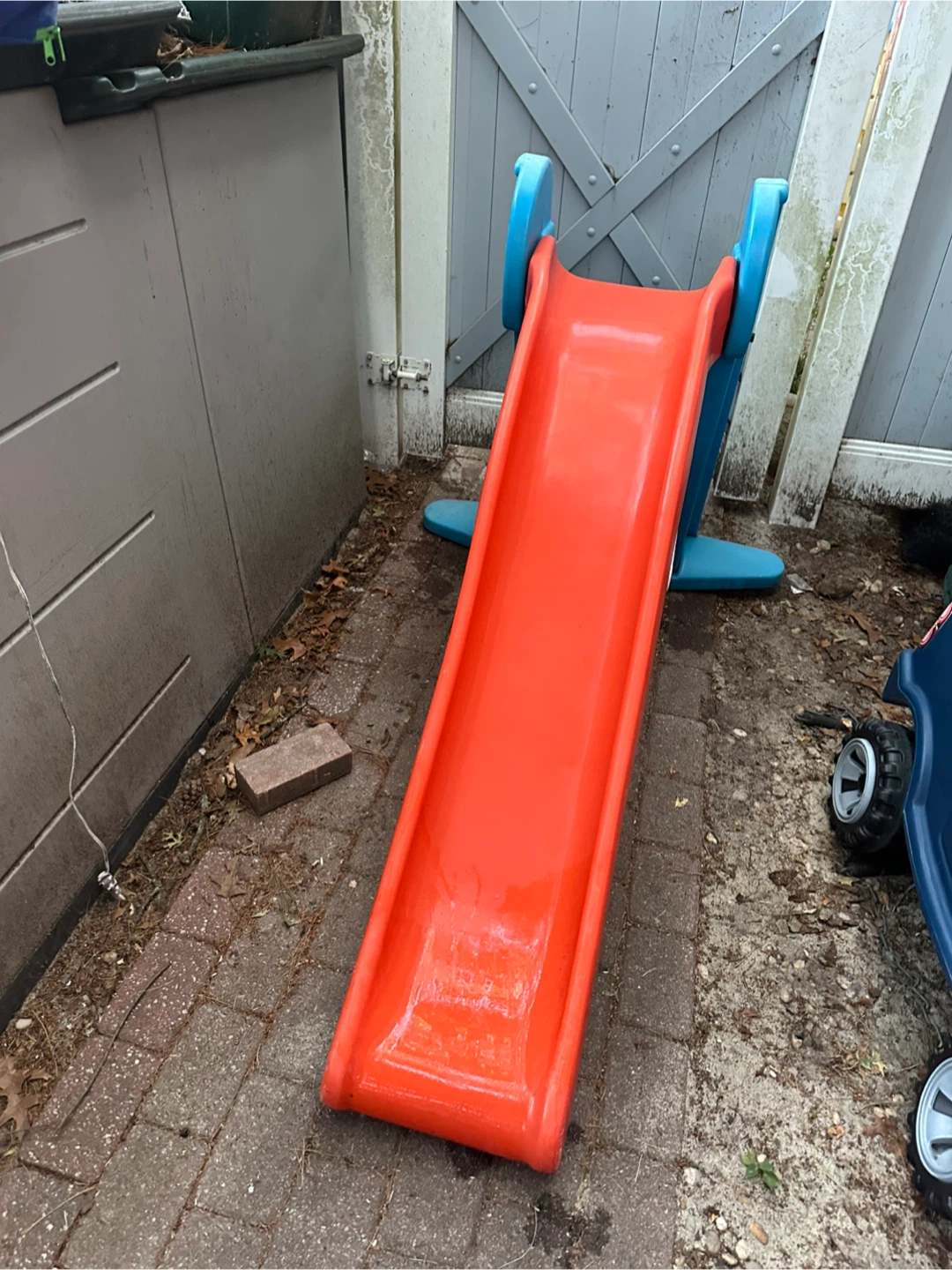 Little Tikes Kids Slide - Orange and Blue