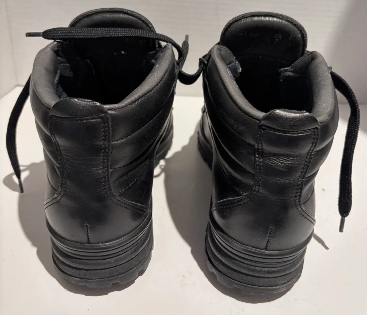 Mephisto Black Leather Boots - Size 7 US image indicator(5)