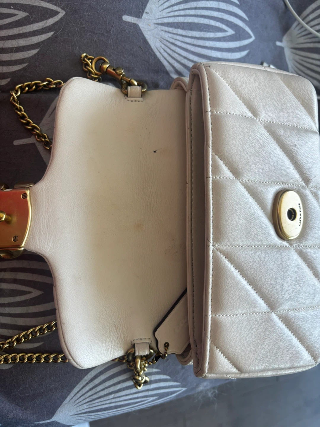 Coach Quilted Leather Shoulder miniBag - photo 3