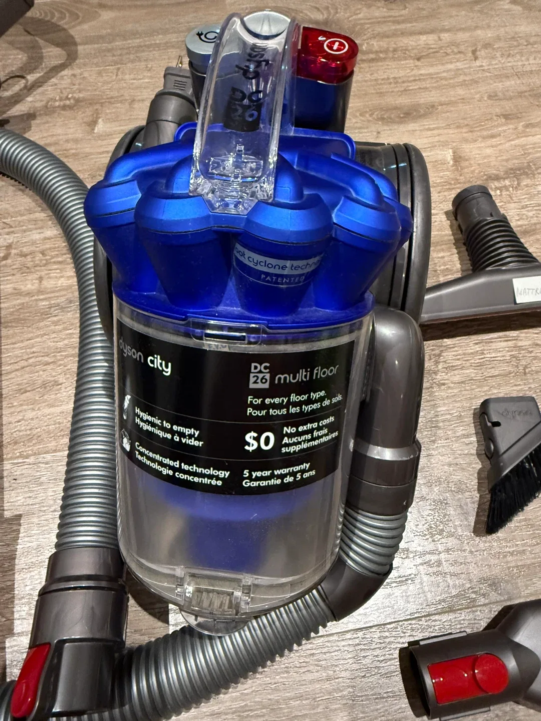 Dyson DC26 Multi Floor Vacuum Cleaner thumbnail