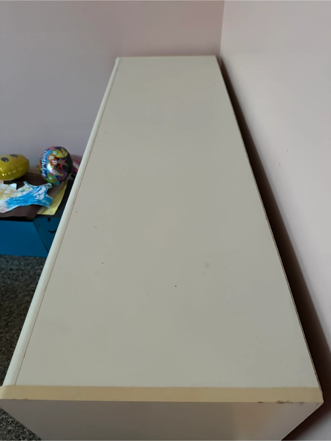 White Dresser with Drawers and Cabinet - photo 3
