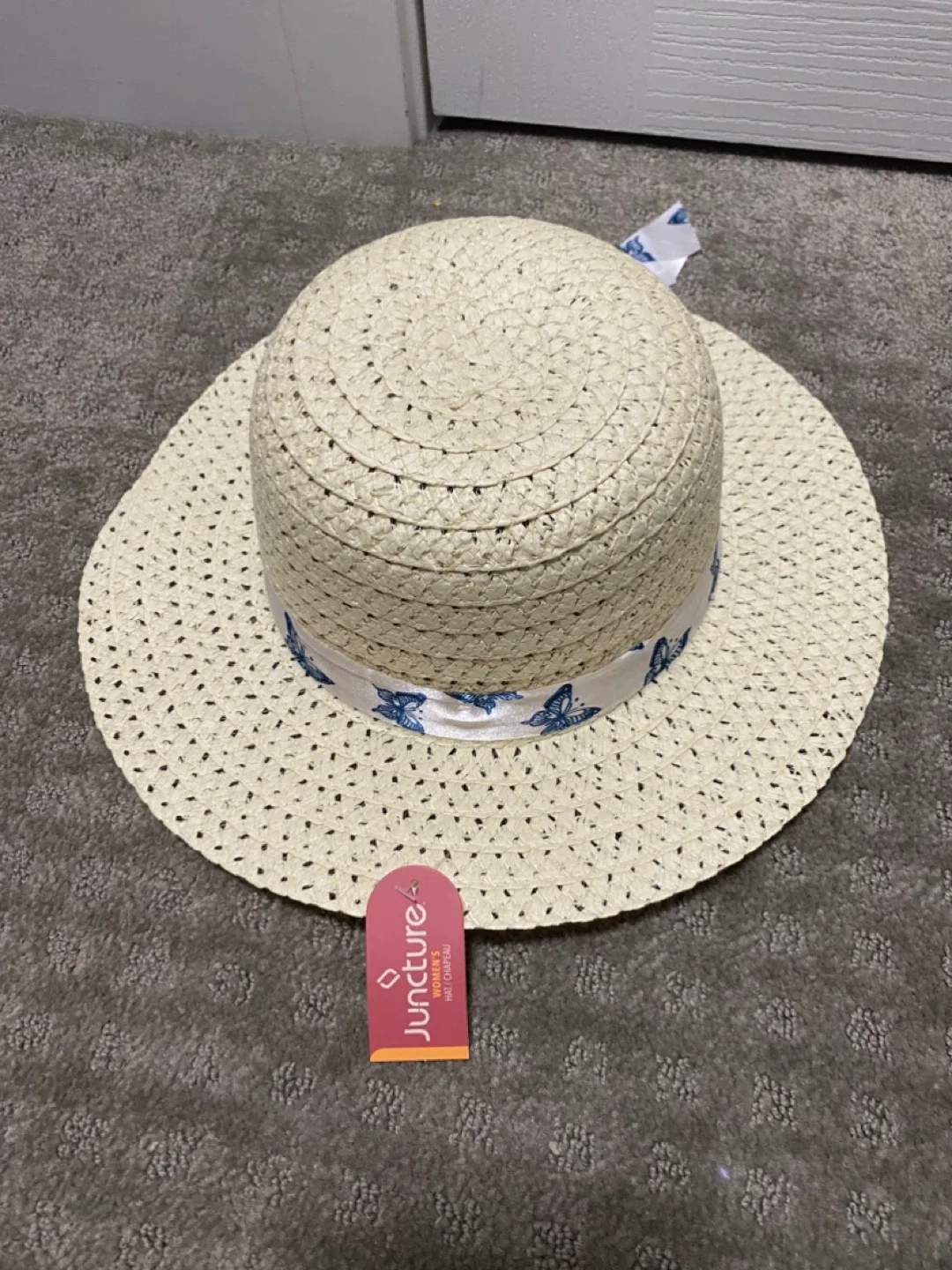 4 Juncture Straw Hats with Ribbon Detail image indicator(5)