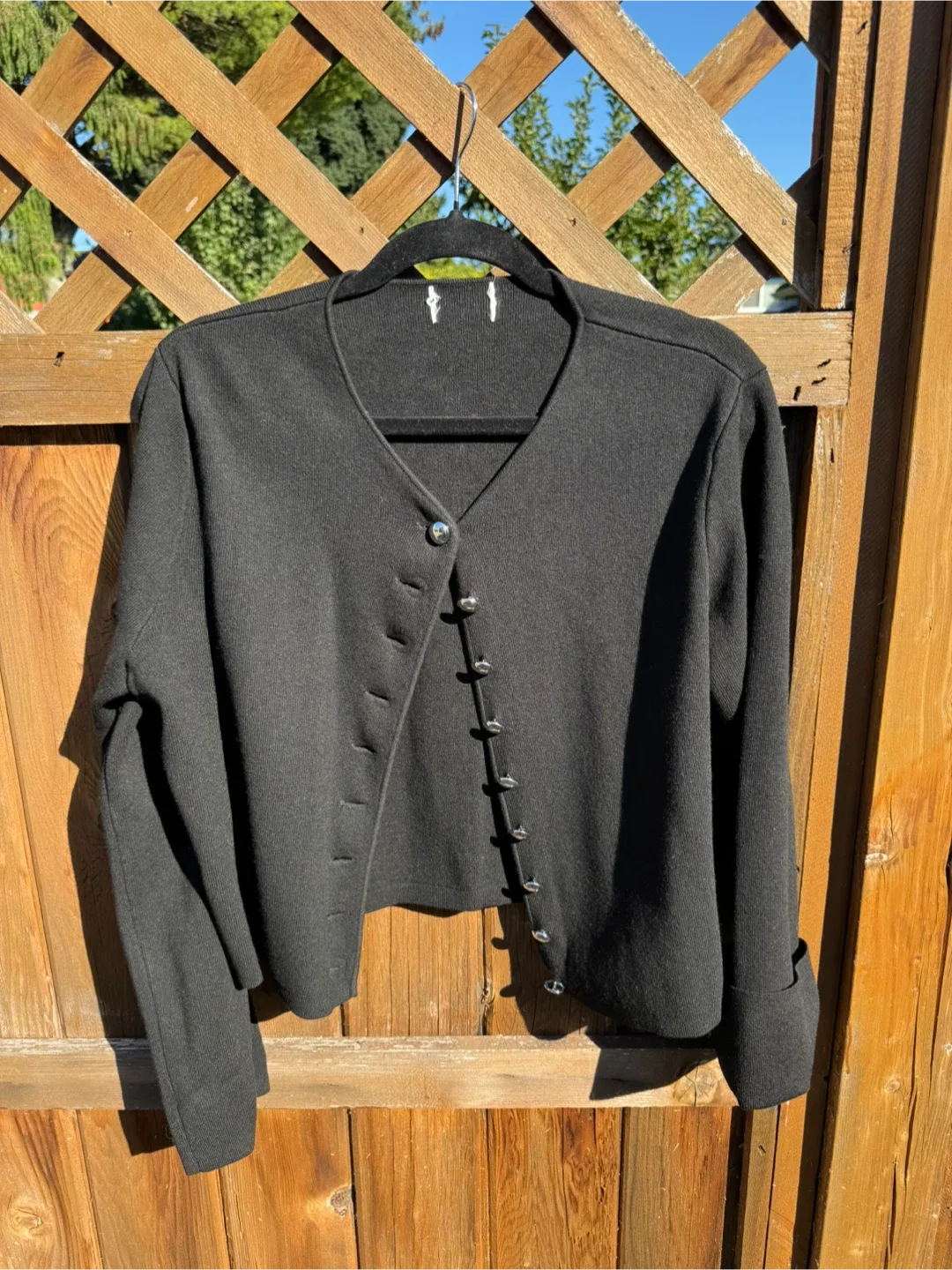 Black Cardigan Sweater thumbnail