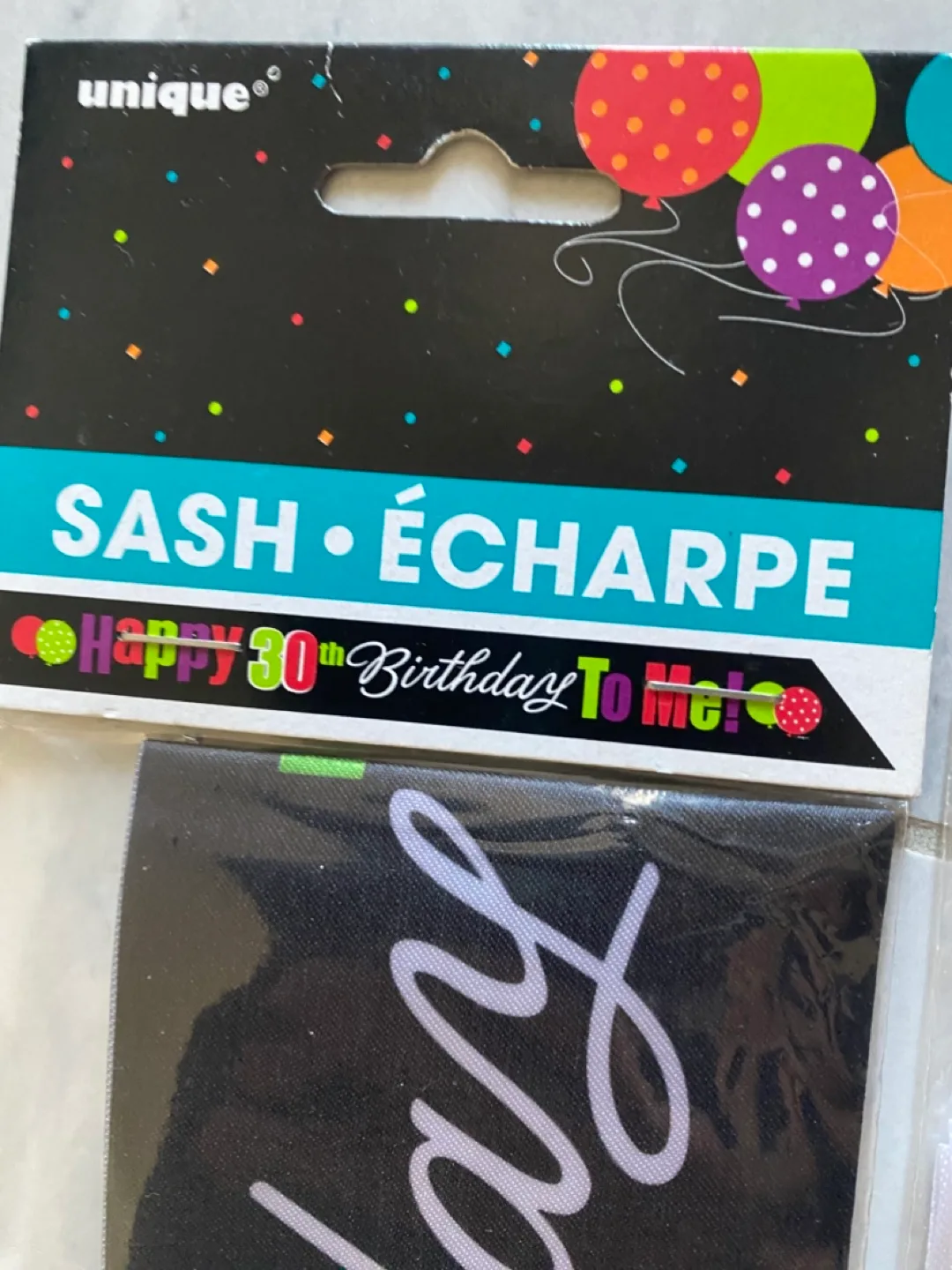 Sashes, mom to be, and 30th Birthday Sash thumbnail