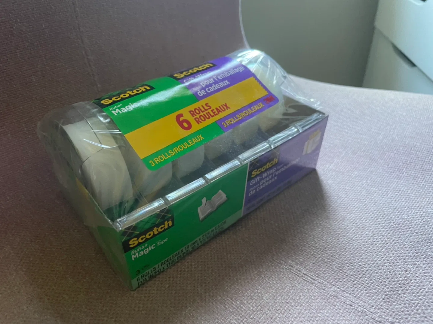 6 rolls of scotch tapes 🥕 thumbnail