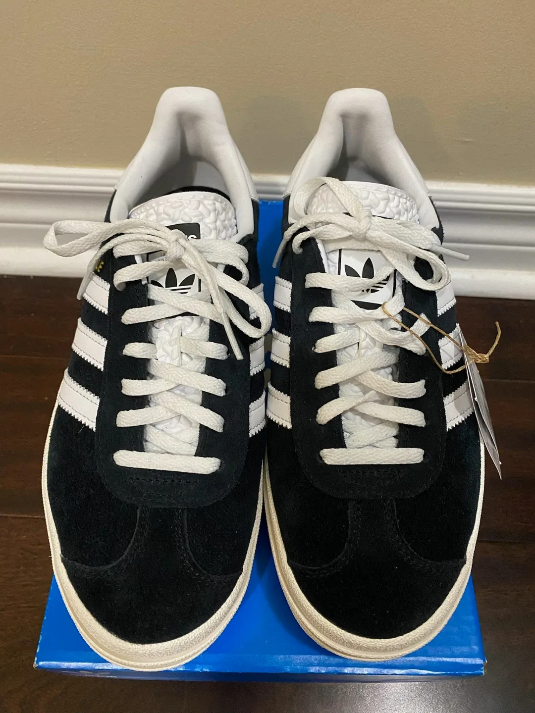 Adidas Gazelle Bold W Black/White, US 6.5 image indicator(2)