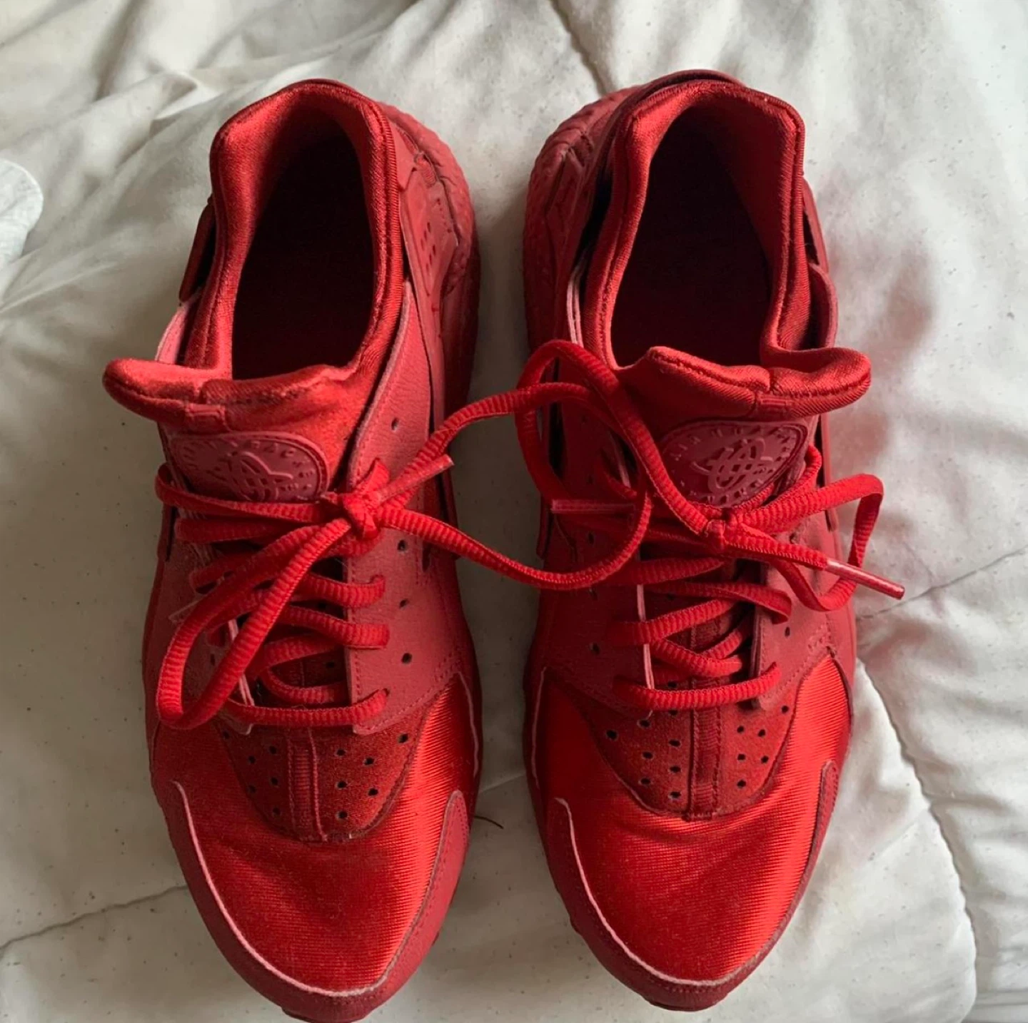 Nike Huarache Red Sneakers
