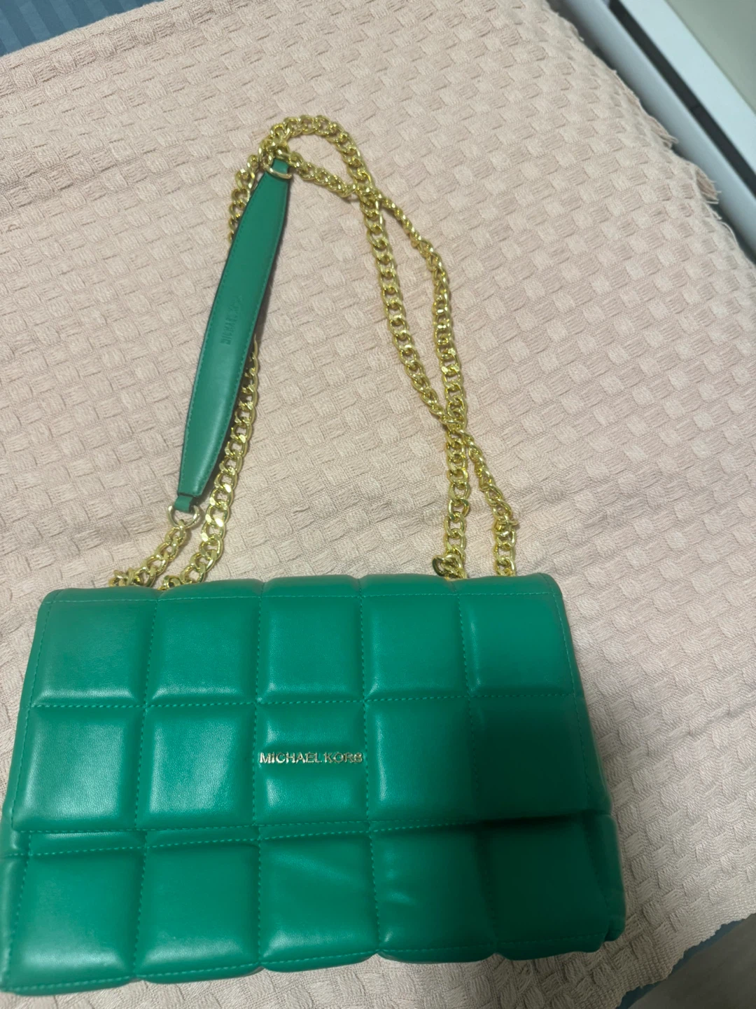 Michael Kors Green Shoulder Bag