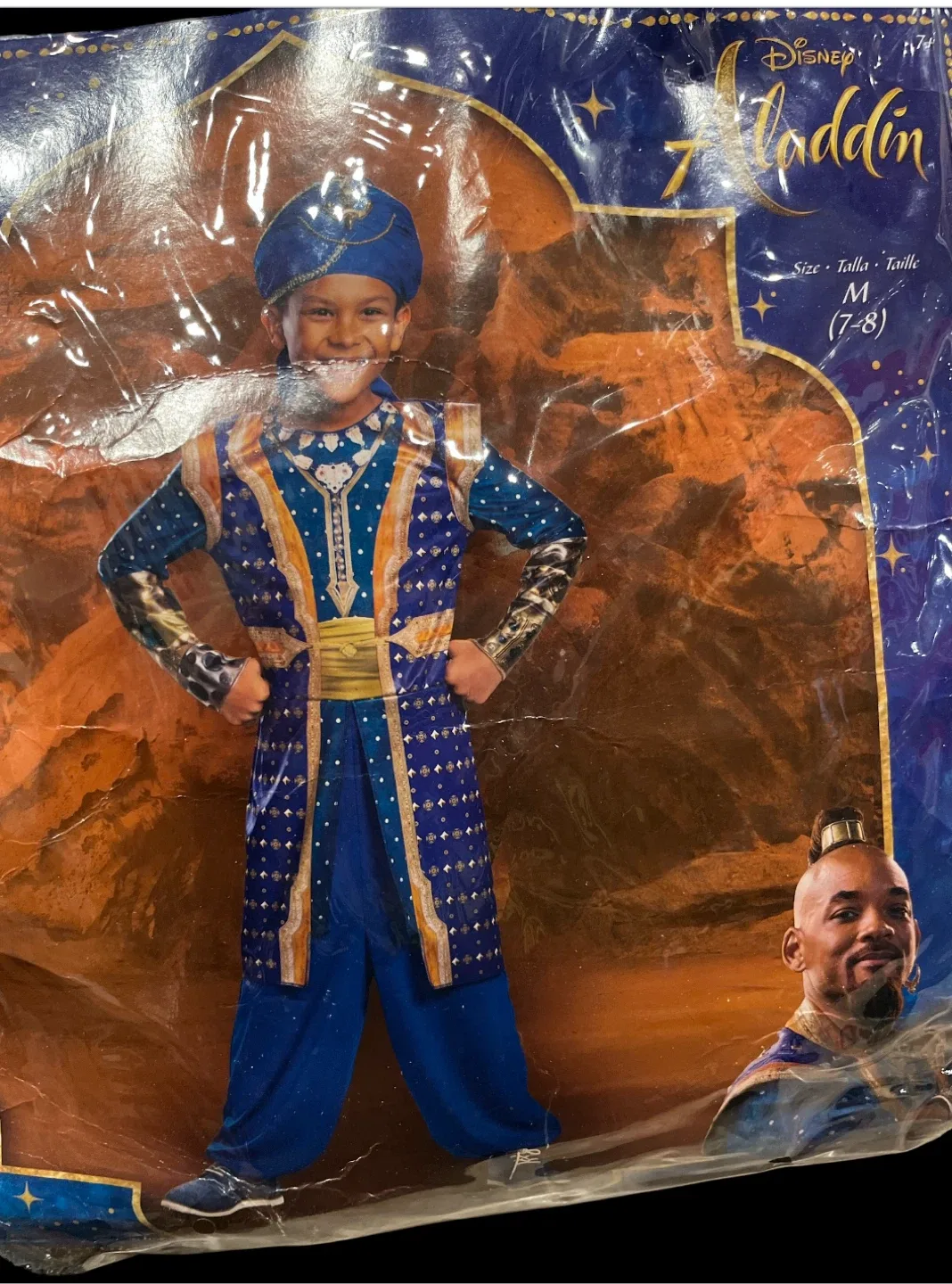 Disney Aladdin Costume - Size M (7-8) thumbnail