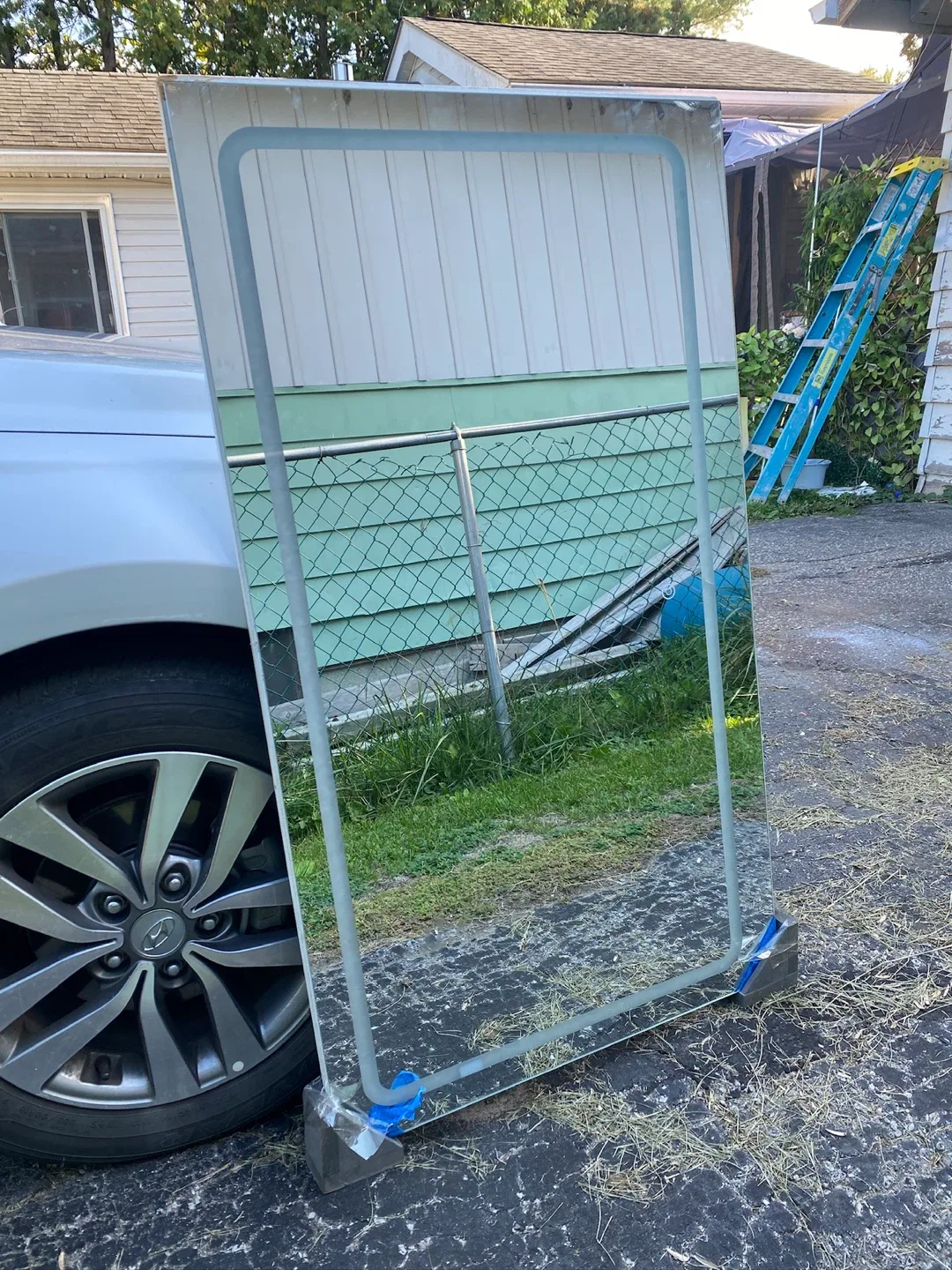 Framed Wall Mirror 26” x 46” image indicator(3)