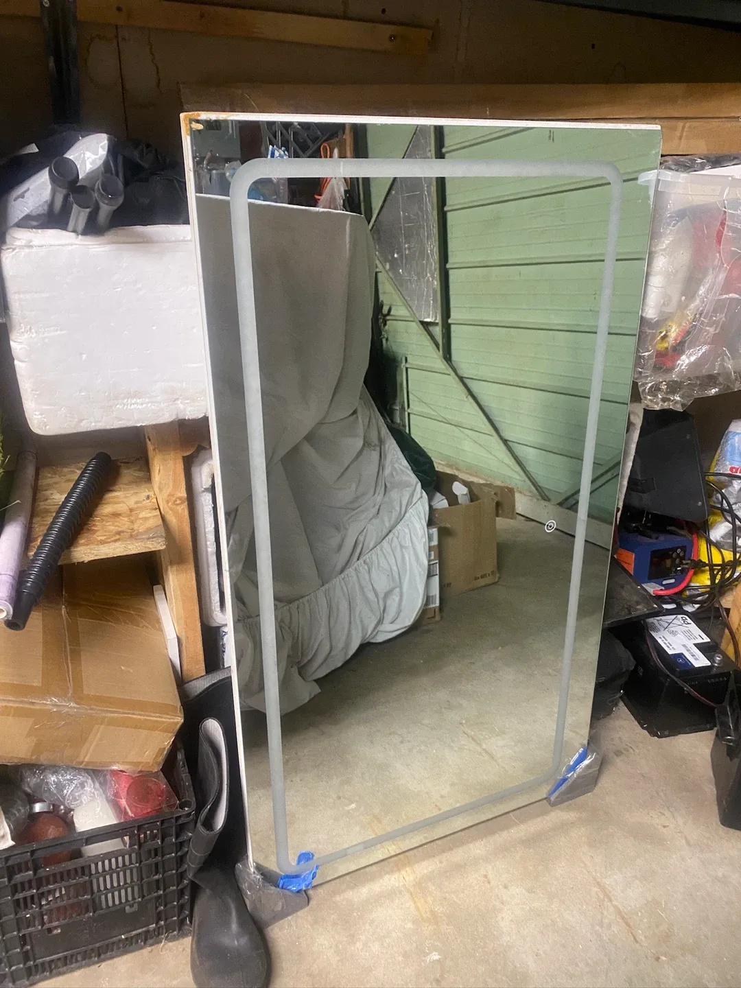 Framed Wall Mirror 26” x 46” image indicator(4)