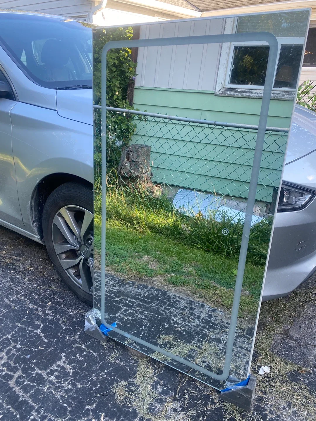 Framed Wall Mirror 26” x 46” image indicator(2)