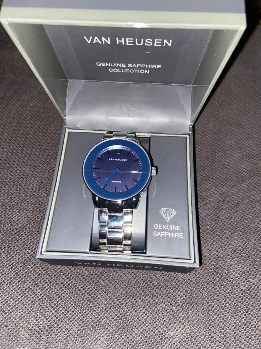 Van Heusen Genuine Sapphire Collection Watch thumbnail
