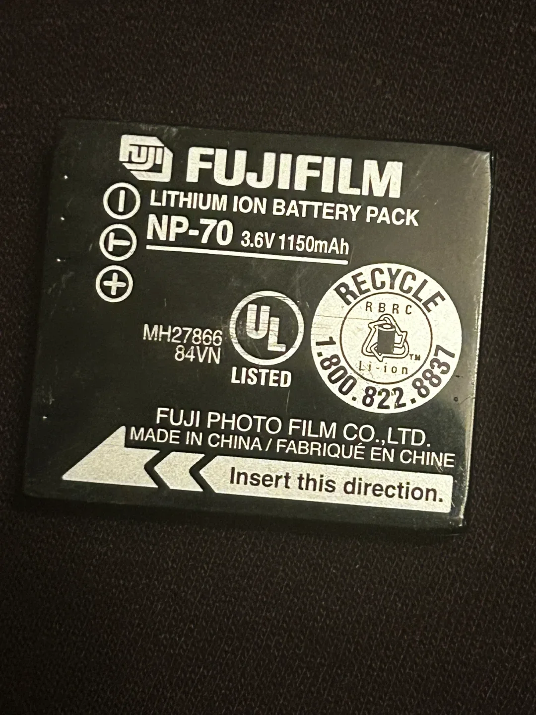 Fujifilm Battery Charger BC-45W with NP-70 Battery 🥕 image indicator(3)