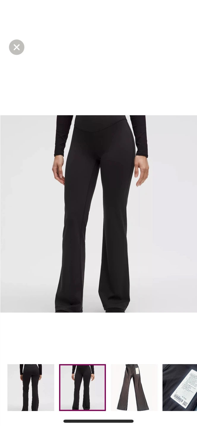 Lululemon Groove SHR Nulu Flared Pant - Size 2