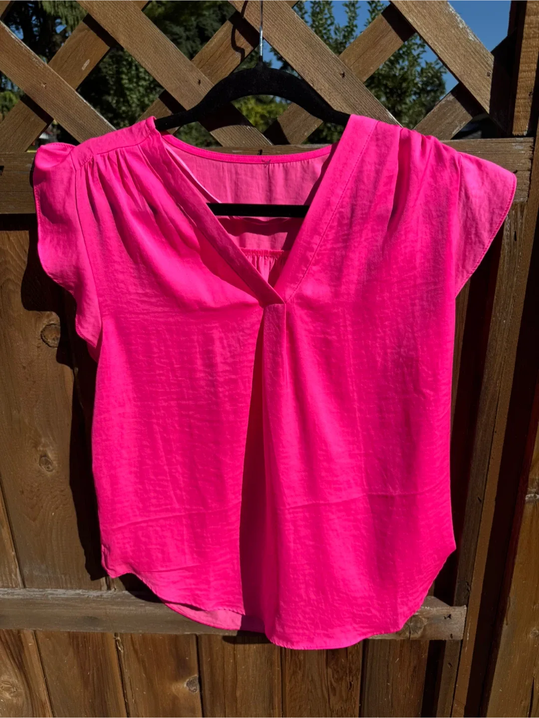Hot Pink Blouse thumbnail