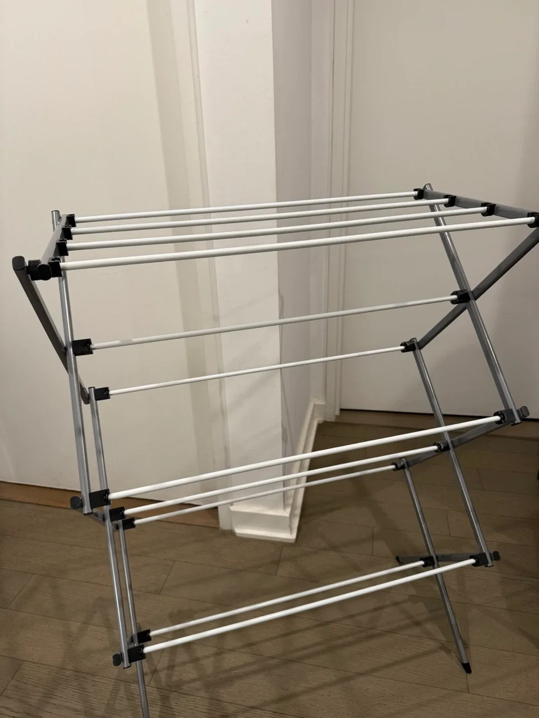 Honey-Can-Do Collapsible Steel Clothes Drying Rack, Gray image indicator(2)