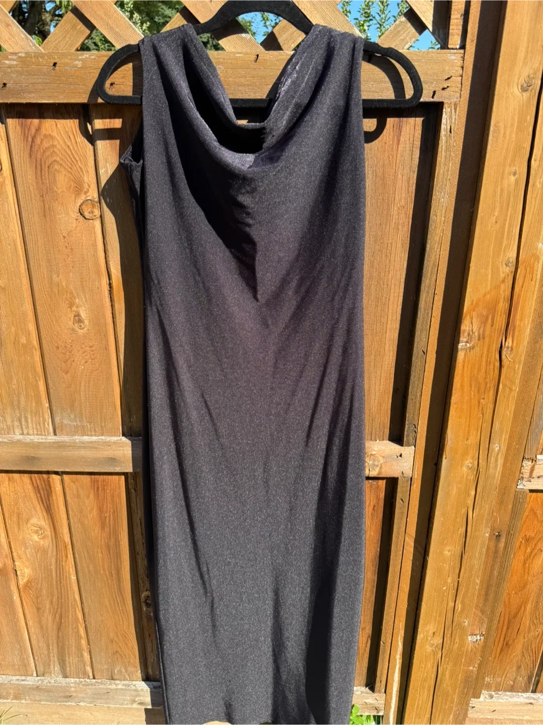 Black Cowl Neck Dress image indicator(2)