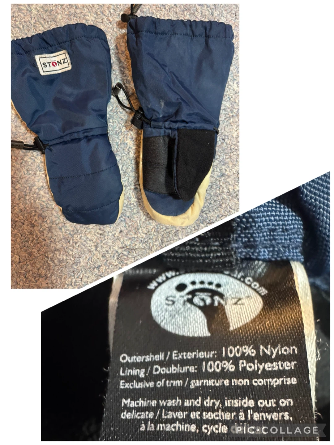 Stonz Mittz Toddler Mittens 2-4 Years