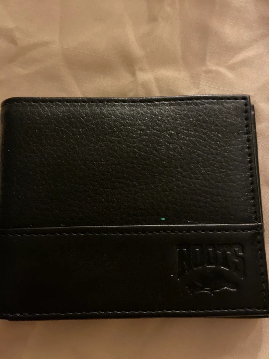 Roots Black Leather Wallet thumbnail
