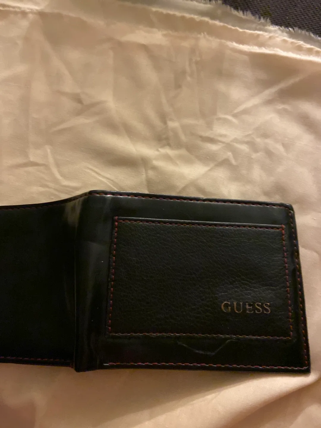 Guess Black Leather Wallet image indicator(2)