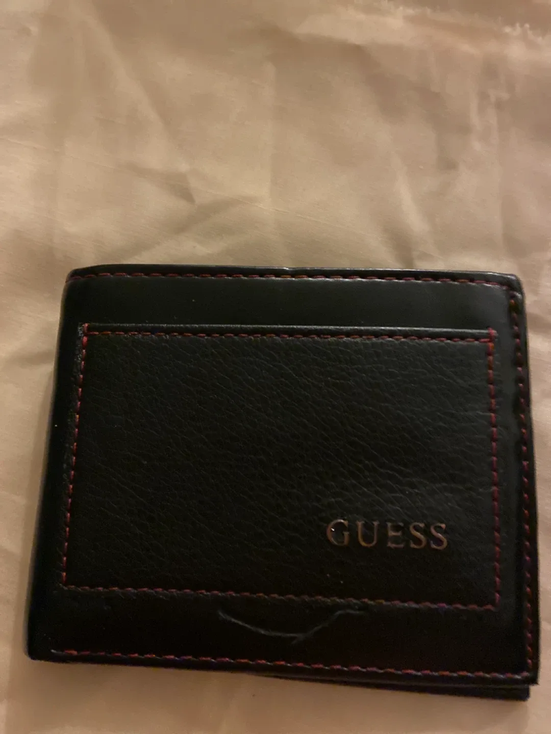 Guess Black Leather Wallet thumbnail