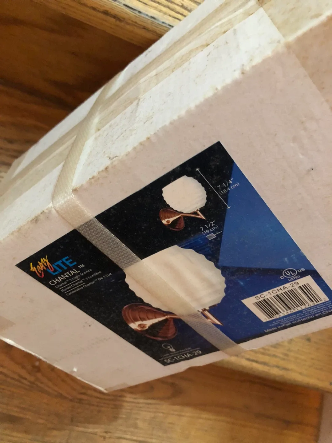 🥕Easy Lite Chantal 1-Light Sconce - New in Box image indicator(3)