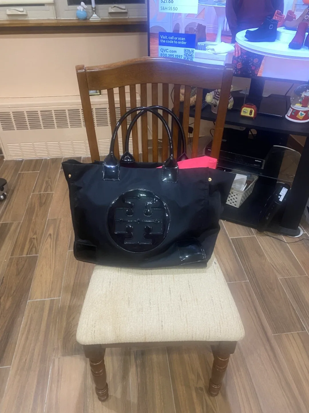 Tory Burch Black Tote Bag thumbnail