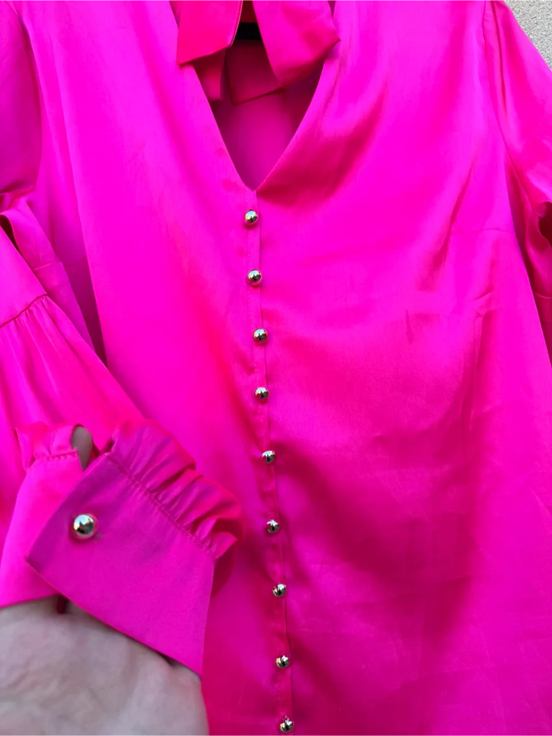 Pink Bow Blouse thumbnail