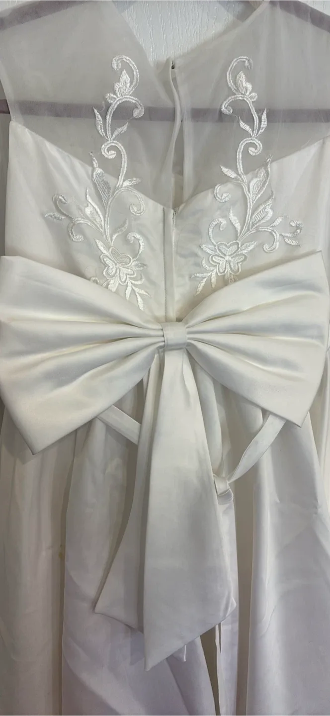 Tip Top Kids White Dress - Size 12 image indicator(5)