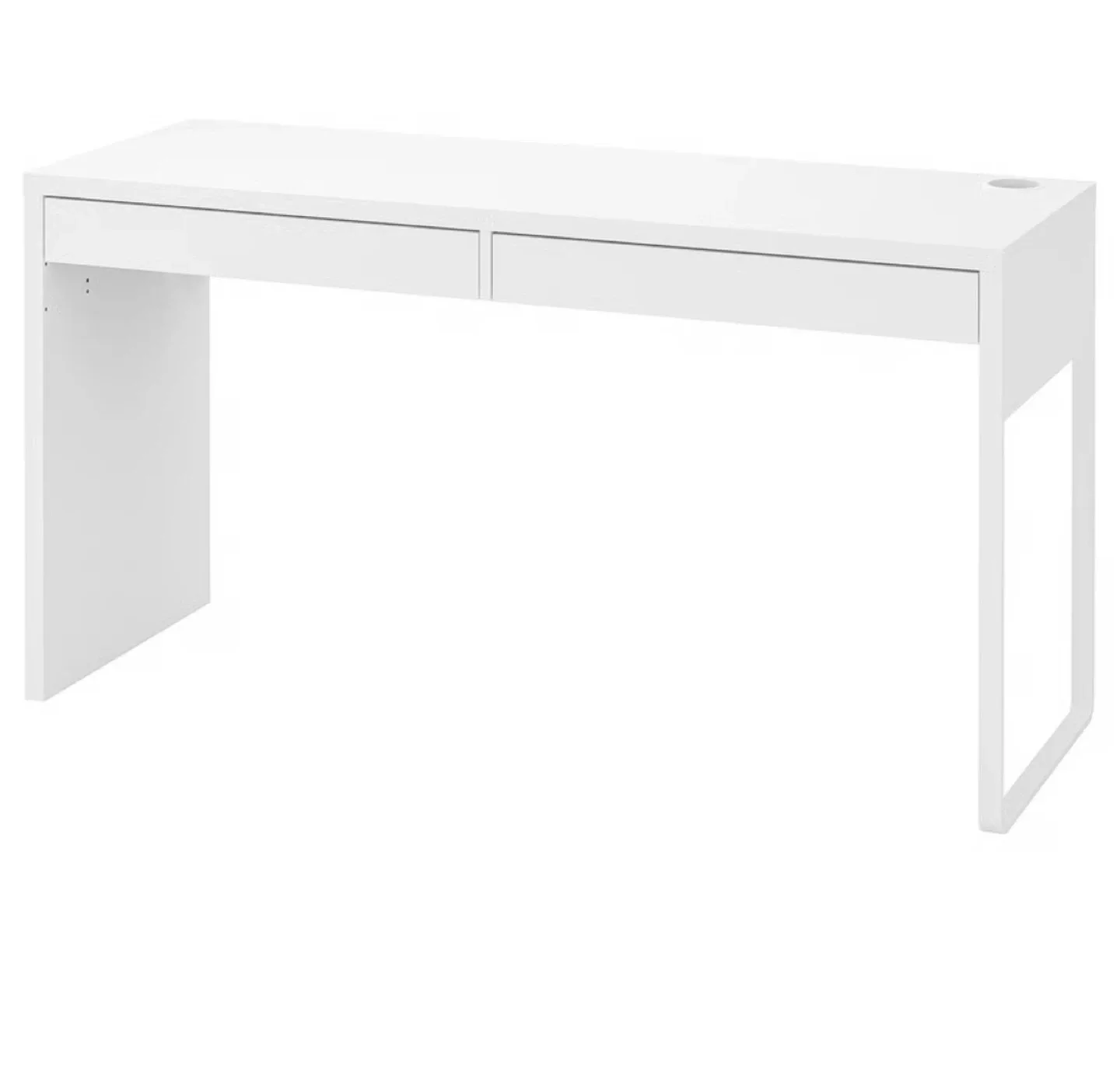 IKEA Desk White 55 7/8" thumbnail