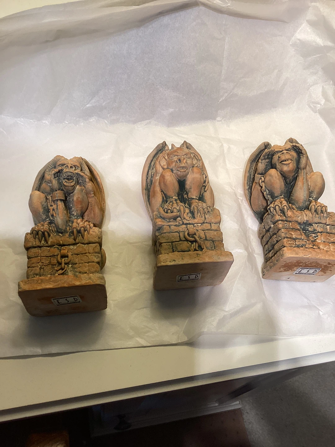 Gargoyle Statue Set - photo 4