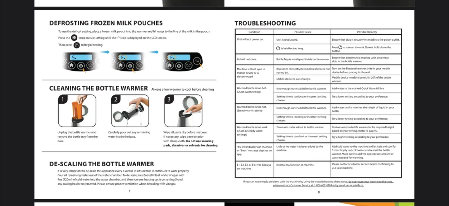 Baby Brezza Smart Bottle Warmer image indicator(10)
