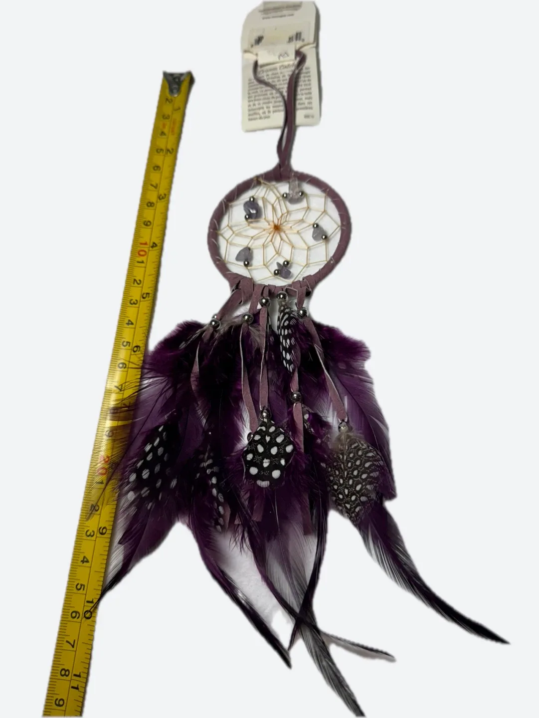 NEW Purple Feather Dream Catcher