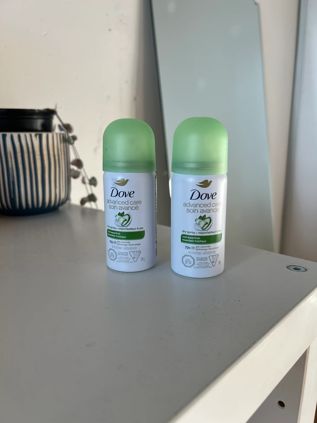Dove Spray Deodorants