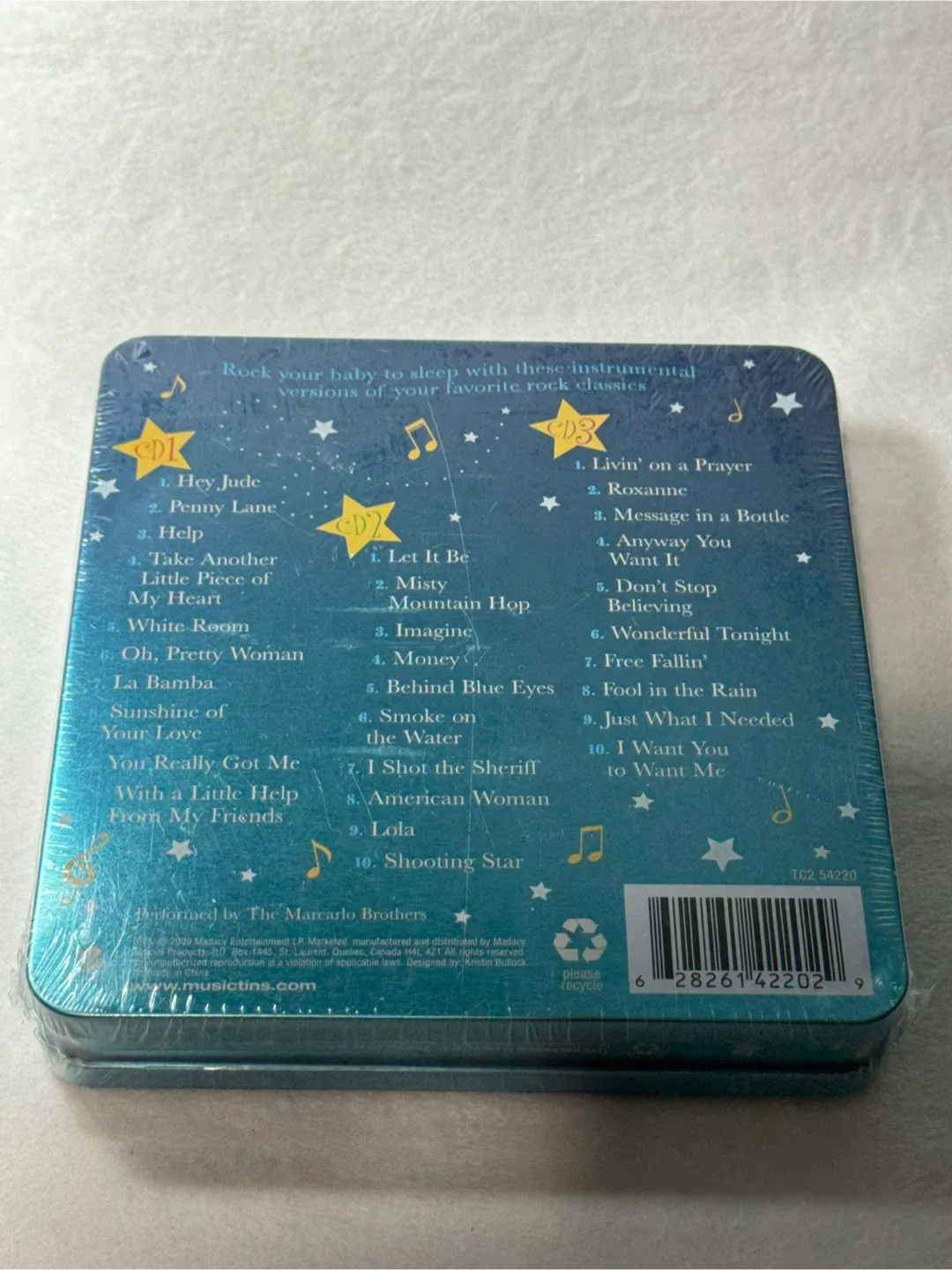 NEW Rock & Roll Lullabies Collector's Edition 3-CD Set image indicator(3)