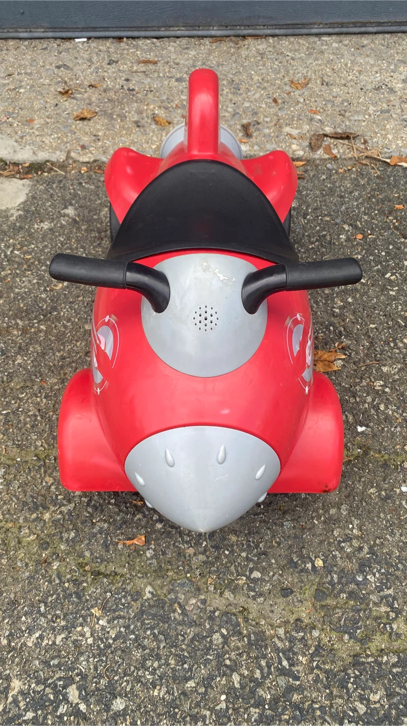 Radio Flyer Red Plane Ride-On Toy