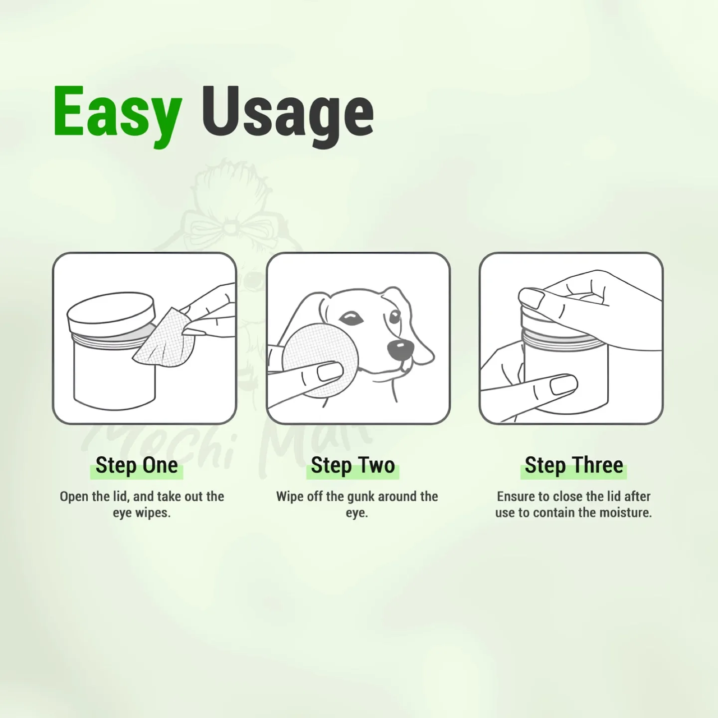 KOJIMA tear stain wipes image indicator(7)