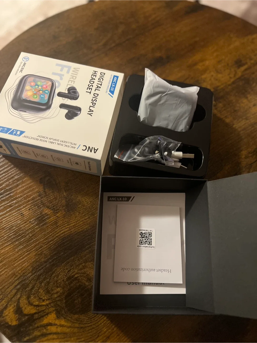 ANC LX-10 Digital Display Headset - Wireless Earbuds image indicator(3)