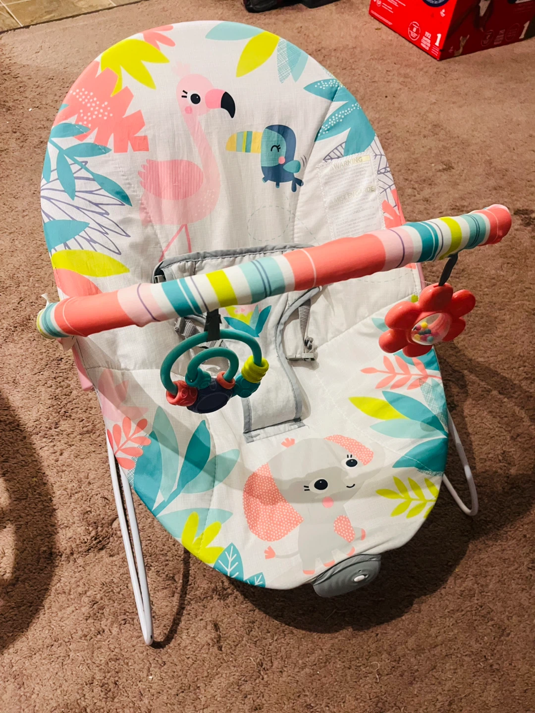 Baby Bouncer Seat with Toys - photo 2