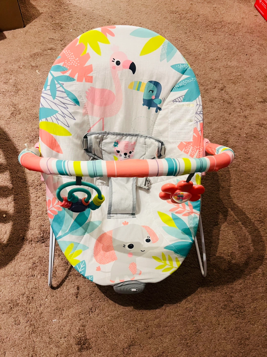 Baby Bouncer Seat with Toys