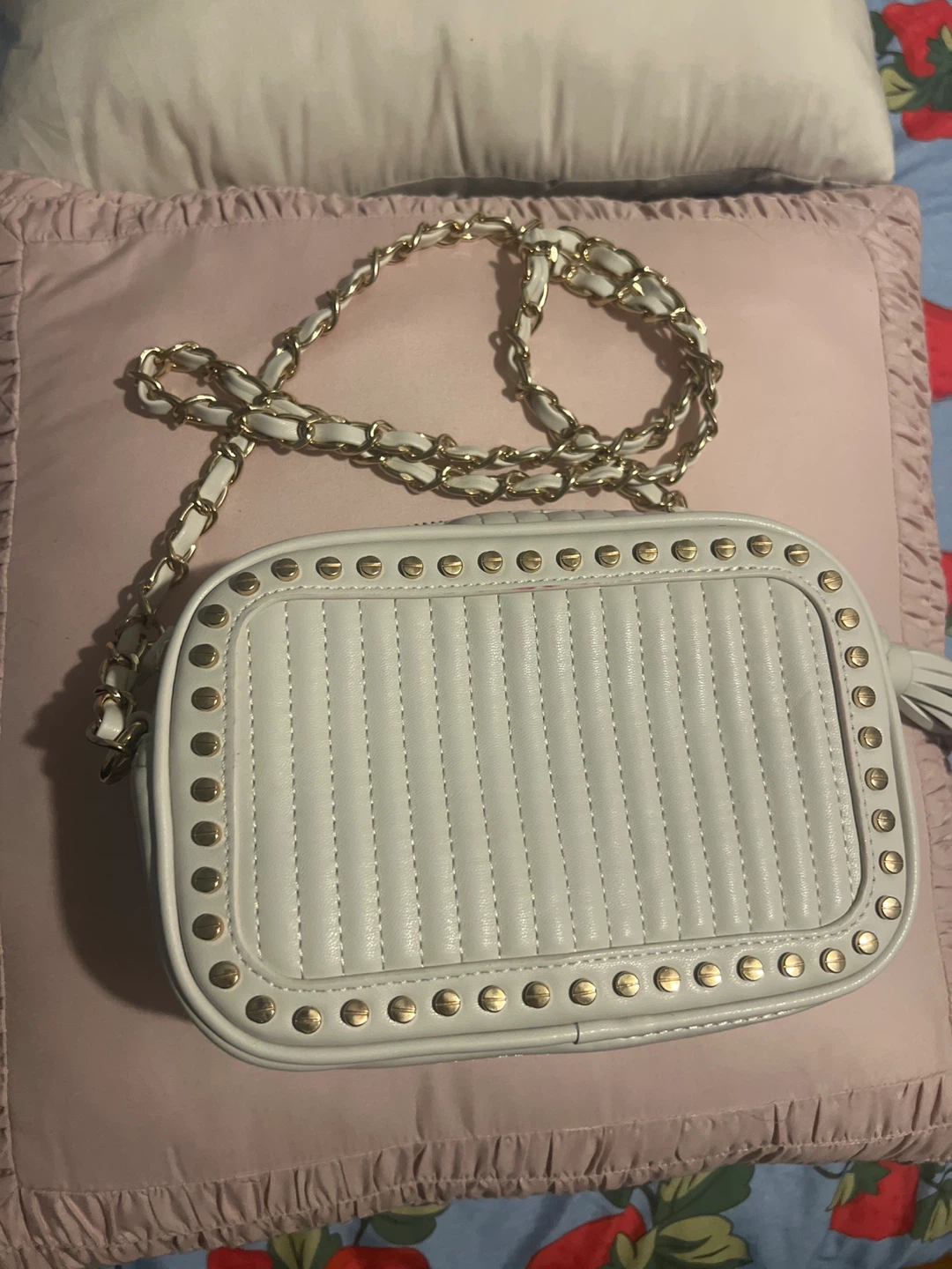 Rebecca Minkoff White Leather Crossbody Bag - photo 2