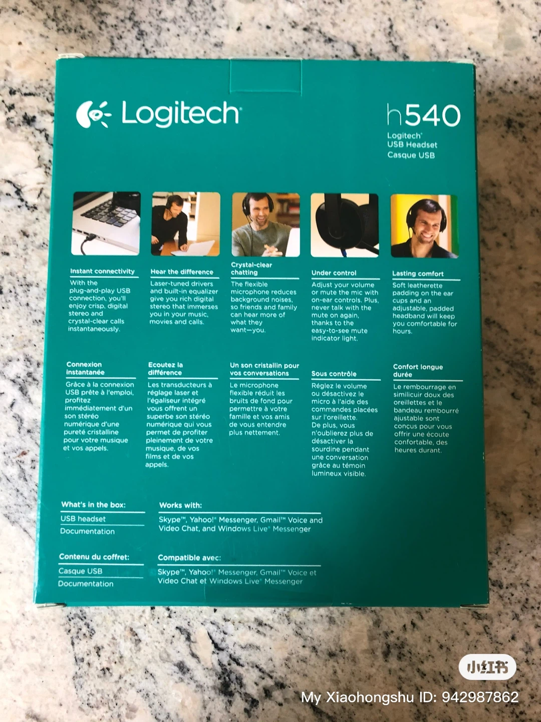 Logitech h540 USB Headset - brand new! - photo 2