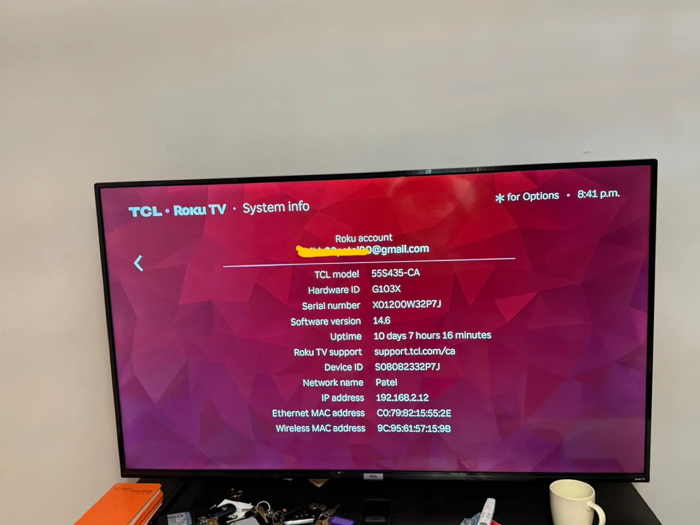 TCL 55S435-CA 55 inch Roku TV thumbnail