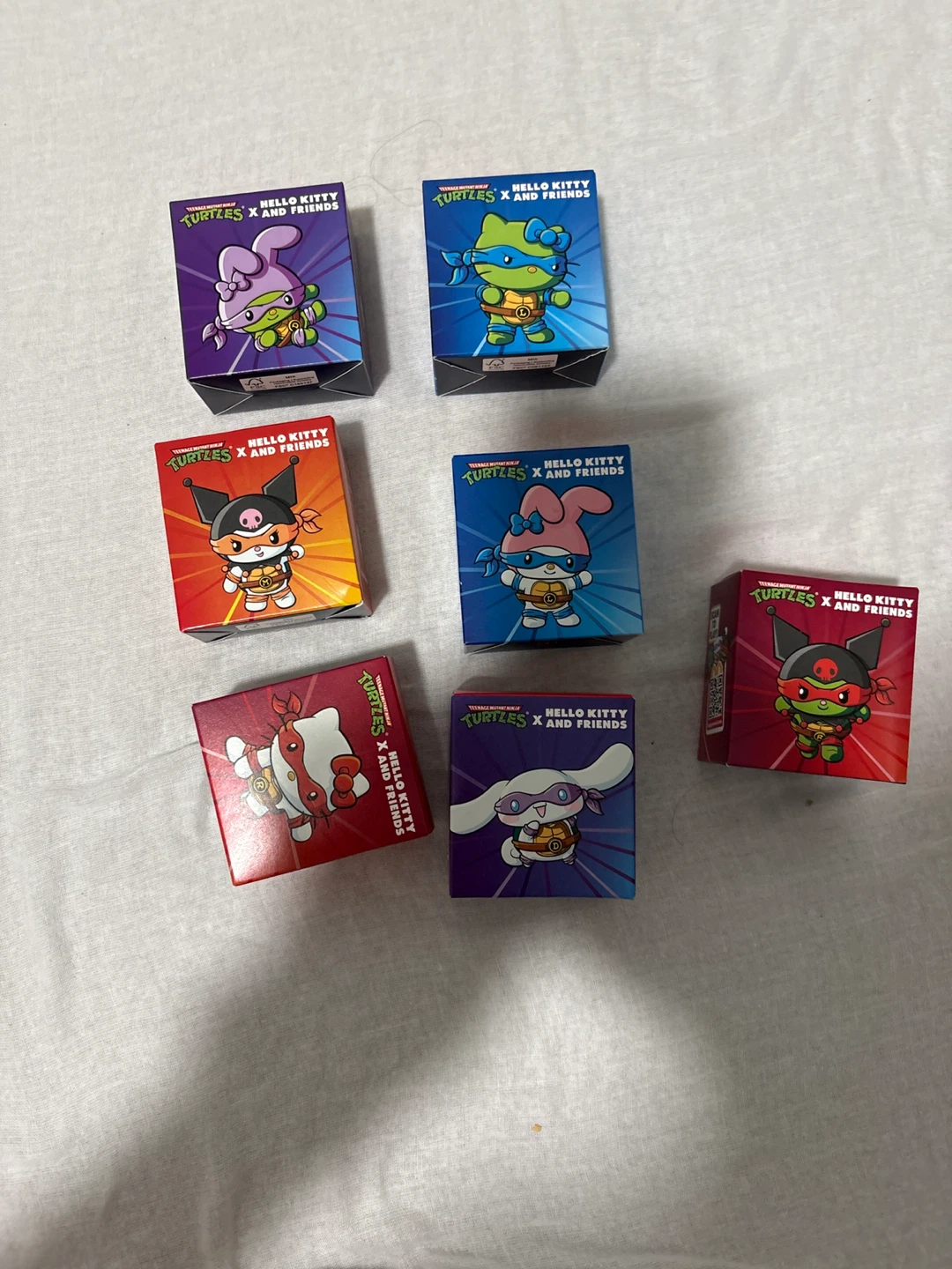 Hello Kitty x Teenage Mutant Ninja Turtles Figures
