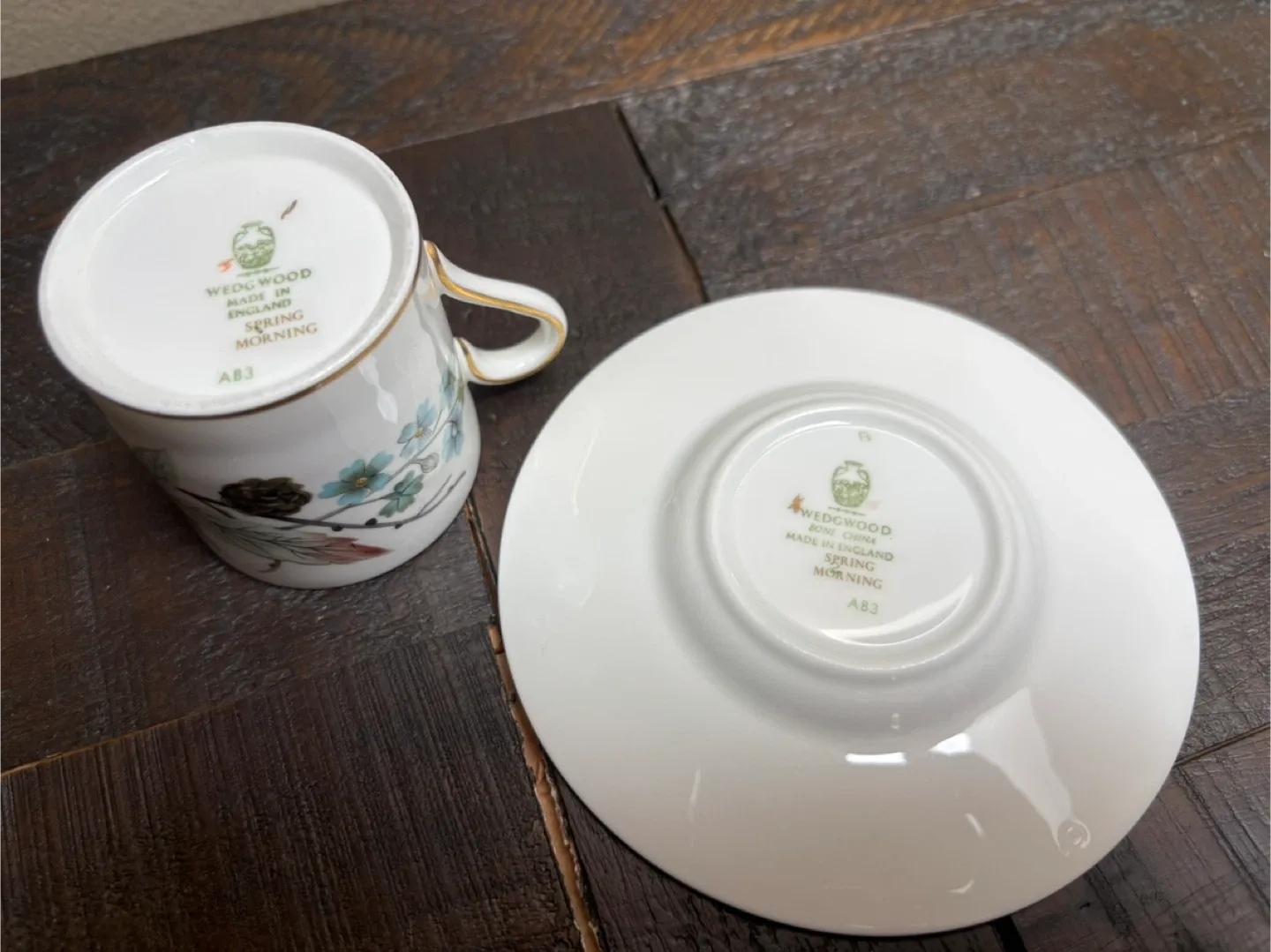 Wedgwood demitasse Cup and Saucer Set image indicator(3)